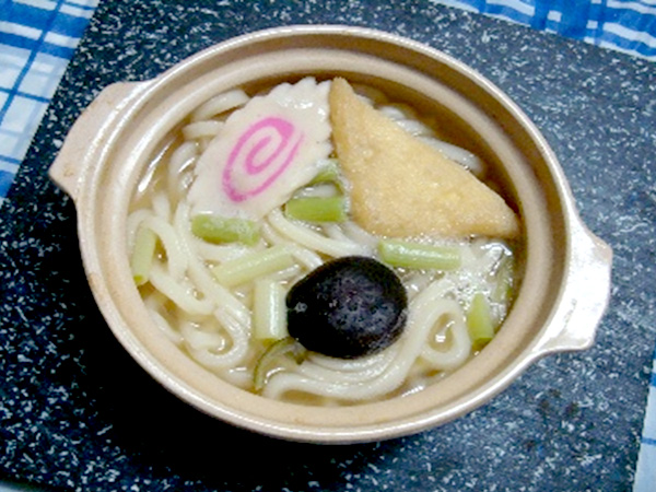 あやこばあちゃんちの京風うどんつゆ盛り付け例